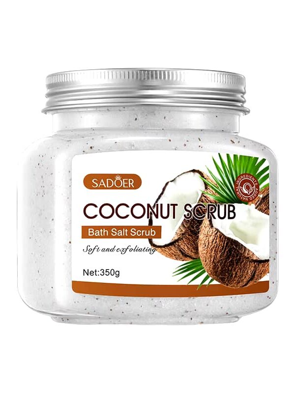 SADOER Coconut Oil Salt Bath Scrub 350g