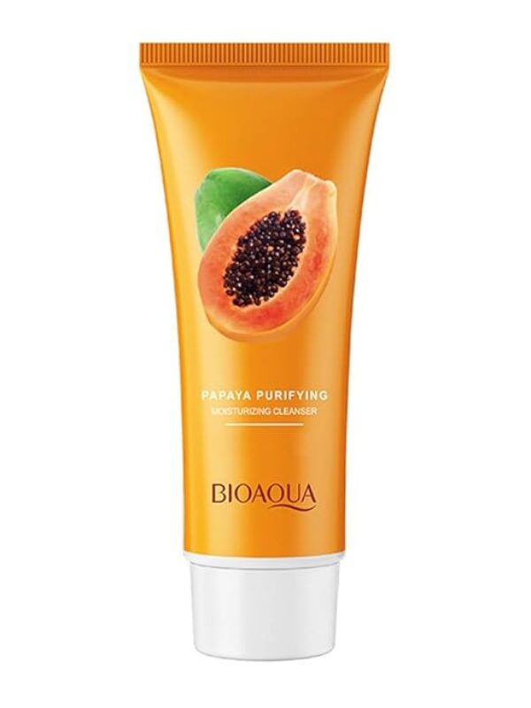 BIOAQUA  PAPAYA PURIFYING MOISTURIZING CLEANSER 100g