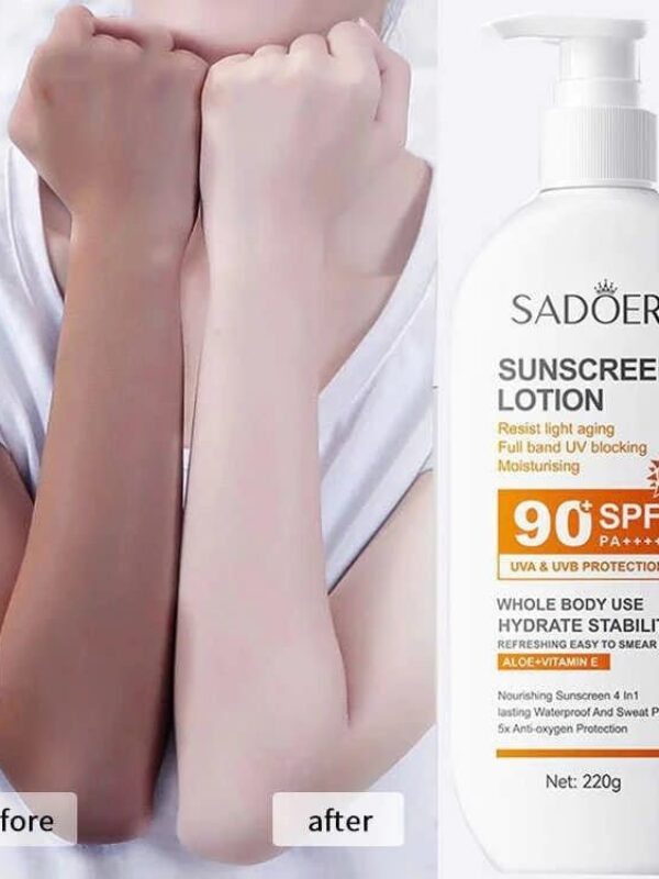 SADOER SUNSCREEN LOTION SPF 90 PA++++ - 220g